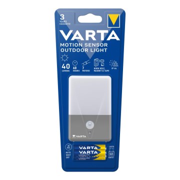 Varta 16634101421 - LED campinglampa med sensor LED/3xAAA IP44