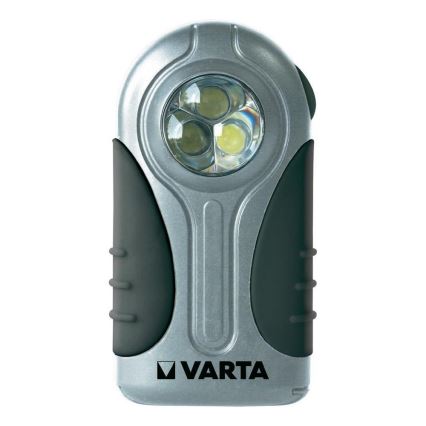 Varta 16647101421 - LED Handhållen Ficklampa SILVER LIGHT LED/3xAAA