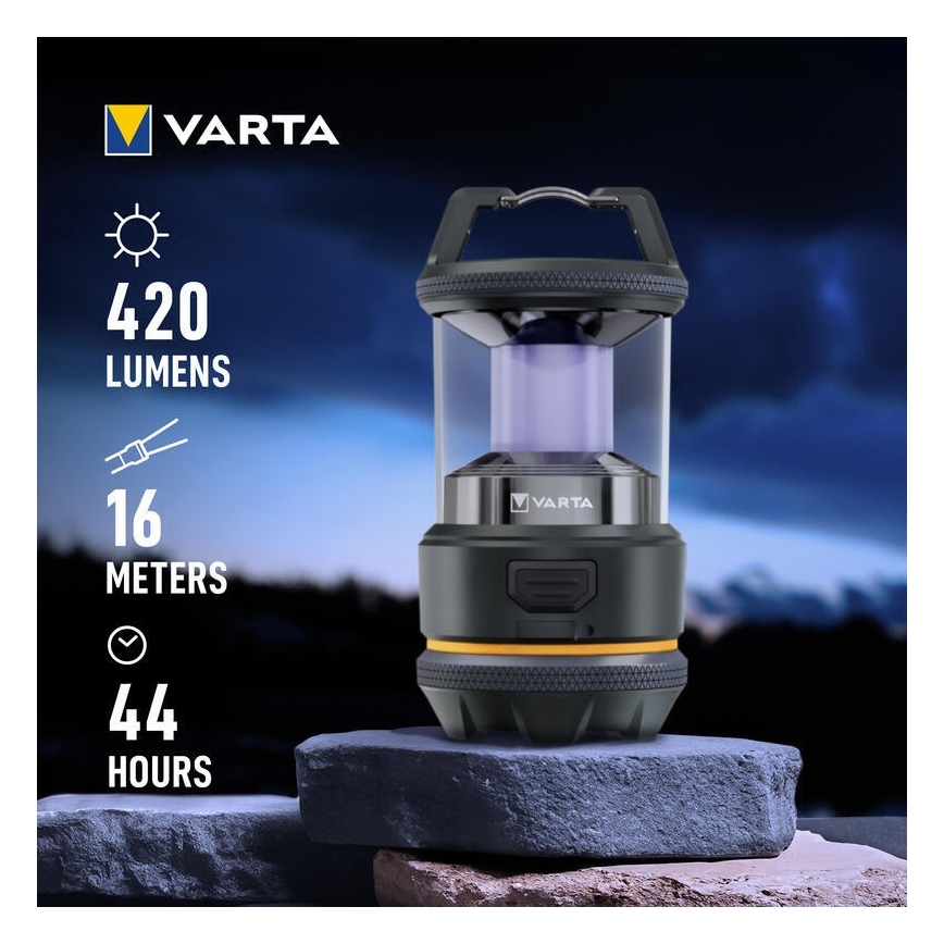 Varta 17550101111 - LED campinglampa L20 LED/3,6V 2600 mAh IP54