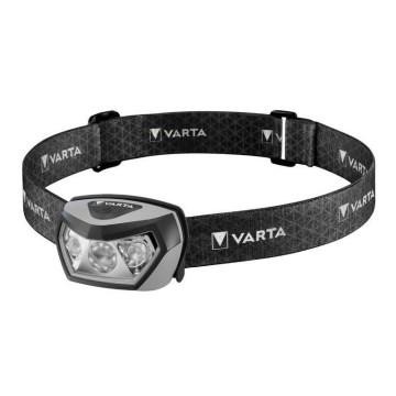 Varta 18650101401 - LED uppladdningsbar pannlampa med dimmer och trådlös laddning OUTDOOR SPORTS LED/5V 1800 mAh IPX7