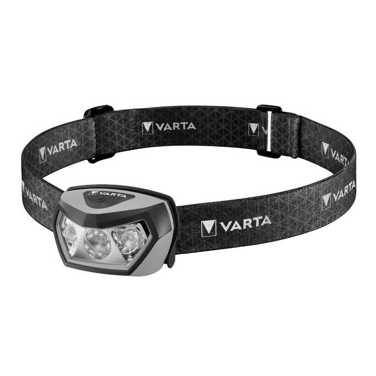 Varta 18650101401 - LED uppladdningsbar pannlampa med dimmer och trådlös laddning OUTDOOR SPORTS LED/5V 1800 mAh IPX7