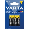 Varta 2003 - 4 st zink-kolbatterier, extra kraftiga, AAA 1,5V