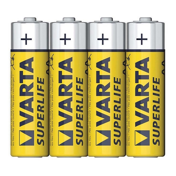 Varta 2006 - 4-pack zink-kolbatterier SUPERLIFE AA 1,5 V SUPERLIFE
