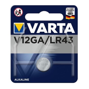 Varta 4278101401 - 1st Alkaliska knappcellsbatterier ElektroniskS V12GA 1,5V