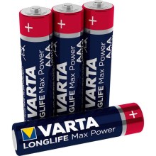 Varta 4703101404 - 4st Alkaliska batterier LONGLIFE AAA 1,5V