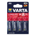 Varta 4706101404 - 4st Alkaliska batterier LONGLIFE AA 1,5V