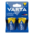 Varta 4920121422 - 2 st Alkalinebatterier LONGLIFE POWER LR20/D 1,5V
