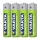 Varta 5703301404 - 4st Laddningsbara Batterier RECHARGE  AAA 1,2V