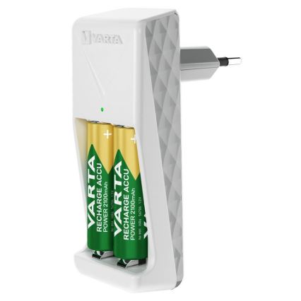 Varta 57656101401 - Batteriladdare 2xAA/AAA 230V