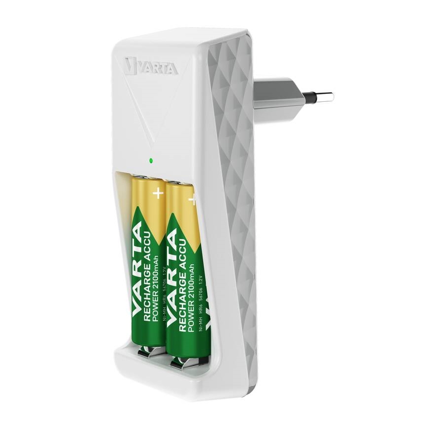 Varta 57656101401 - Batteriladdare 2xAA/AAA 230V