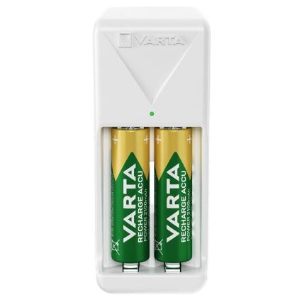 Varta 57656101451 - Batteriladdare 2xAA/AAA 2100 mAh 230V