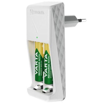 Varta 57656101451 - Batteriladdare 2xAA/AAA 2100 mAh 230V