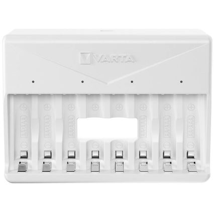 Varta 57659101401 - Batteriladdare för 8× AA/AAA, 5 V