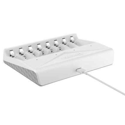 Varta 57659101401 - Batteriladdare för 8× AA/AAA, 5 V