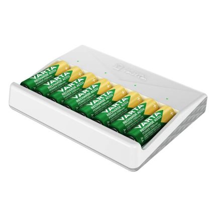 Varta 57659101401 - Batteriladdare för 8× AA/AAA, 5 V