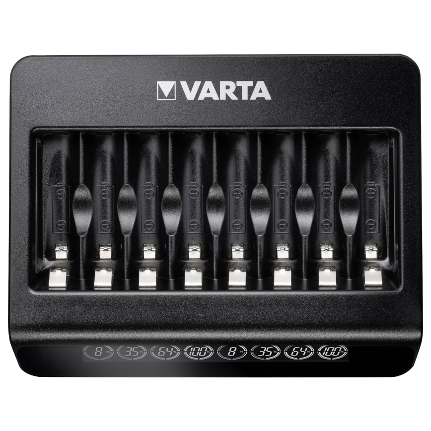 Varta 57681 - LCD Smart Laddare 8xAA/AAA charging 2h
