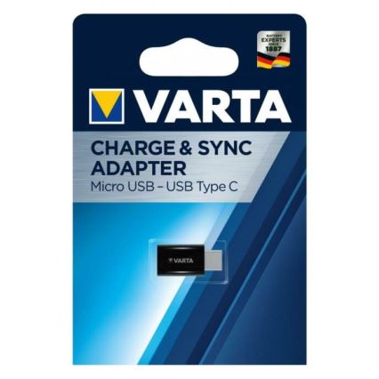 Varta 57945101401 - Micro-USB till USB-C-adapter