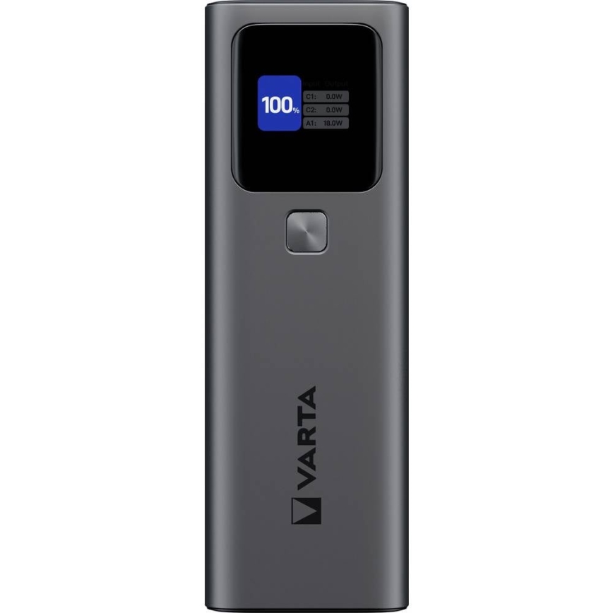 Varta 57984101111 - Powerbank med LED-display Power Delivery 27000 mAh/140W/3,7V