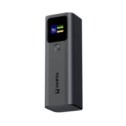 Varta 57984101111 - Powerbank med LED-display Power Delivery 27000 mAh/140W/3,7V