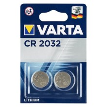 Varta 6032101402 - 2 st Litium knappcellsbatterier ElektroniskS CR2032 3V