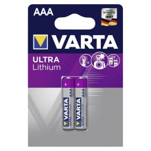 Varta 6103301402 - 2 st Lithium Batterier ULTRA AAA 1,5V