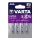 Varta 6103301404 - 4 st Lithium Batterier ULTRA AAA 1,5V