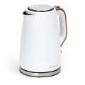 Vattenkokare 1,7 l 2400W/230V rostfritt /vit