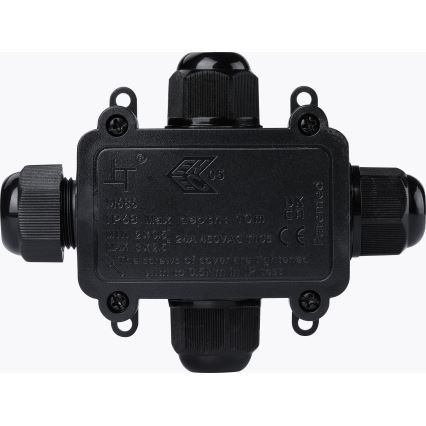 Vattentät anslutningslåda 24A/230V IP68