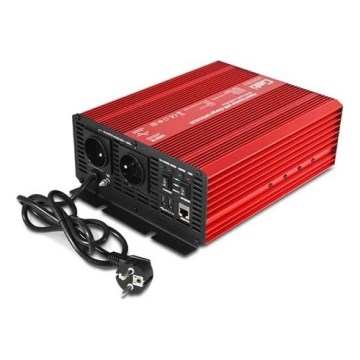 Växelriktare 1000 W (12 V → 230 V)