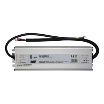 Växling av strömförsörjning för LED -remsor 200W/12V IP67