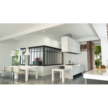 LED Badrumsinfälld armatur VEGA LED/6W/230V 2800K 11,8 cm IP44