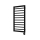 Vertaduro - ADEL badrumsradiator med termostat, 400 W, 100 x 50 cm, svart