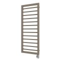 Vertaduro - Badrumsradiator med termostat ADEL 600 W 128 x 50 cm taupe
