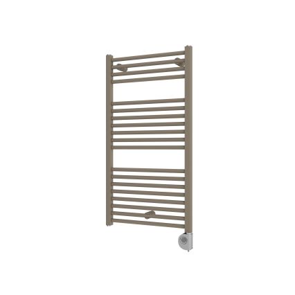 Vertaduro - Badrumsradiator med termostat DENISE 400W 94x50 cm taupe