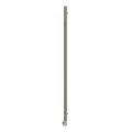 Vertaduro - Badrumsradiator med termostat ERDA 400W 180x5 cm taupe
