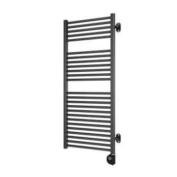 Vertaduro - Badrumsradiator med termostat MEG 600 W 118 x 50 cm antracit