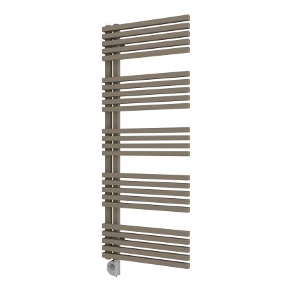 Vertaduro - Badrumsradiator med termostat MICHELLE 600W 129x50 cm taupe