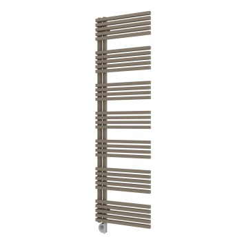 Vertaduro - Badrumsradiator med termostat MICHELLE 900W 177x50 cm taupe