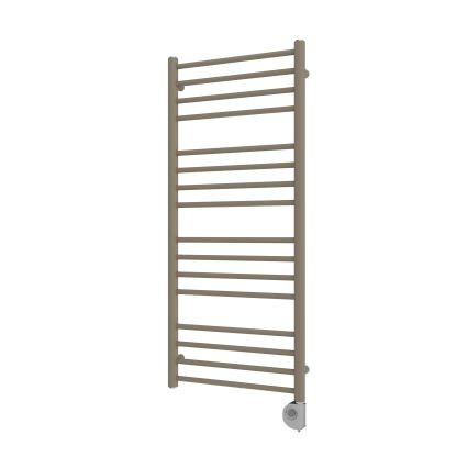 Vertaduro - Badrumsradiator med termostat SIMONE 400W 114x50 cm taupe