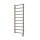 Vertaduro - Badrumsradiator med termostat ZOE, 400 W, 114 x 40 cm, taupe