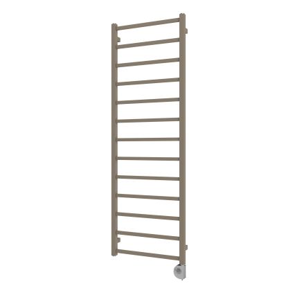 Vertaduro - Badrumsradiator med termostat ZOE 400W 150x50 cm taupe