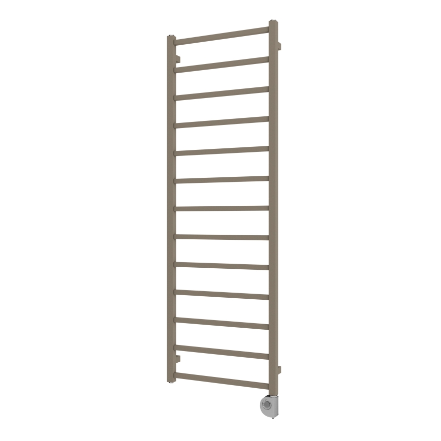Vertaduro - Badrumsradiator med termostat ZOE 400W 150x50 cm taupe