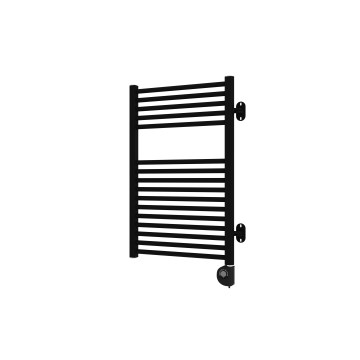 Vertaduro - Badrumsradiator MEG med termostat, 400 W, 78×50 cm, svart