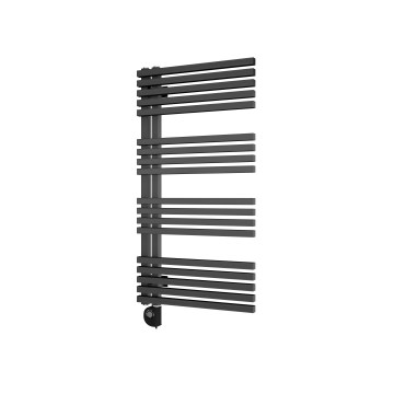 Vertaduro - Badrumsradiator MICHELLE med termostat, 600 W, 97x50 cm, antracit