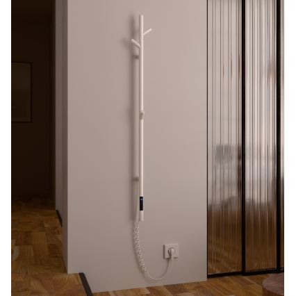 Vertaduro - Elektrisk handdukstork MEDA 37W 118x16 cm vit