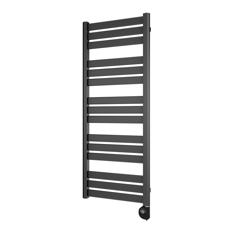 Vertaduro - Handdukstork LUCY med termostat, 600 W, 125 x 50 cm, antracit