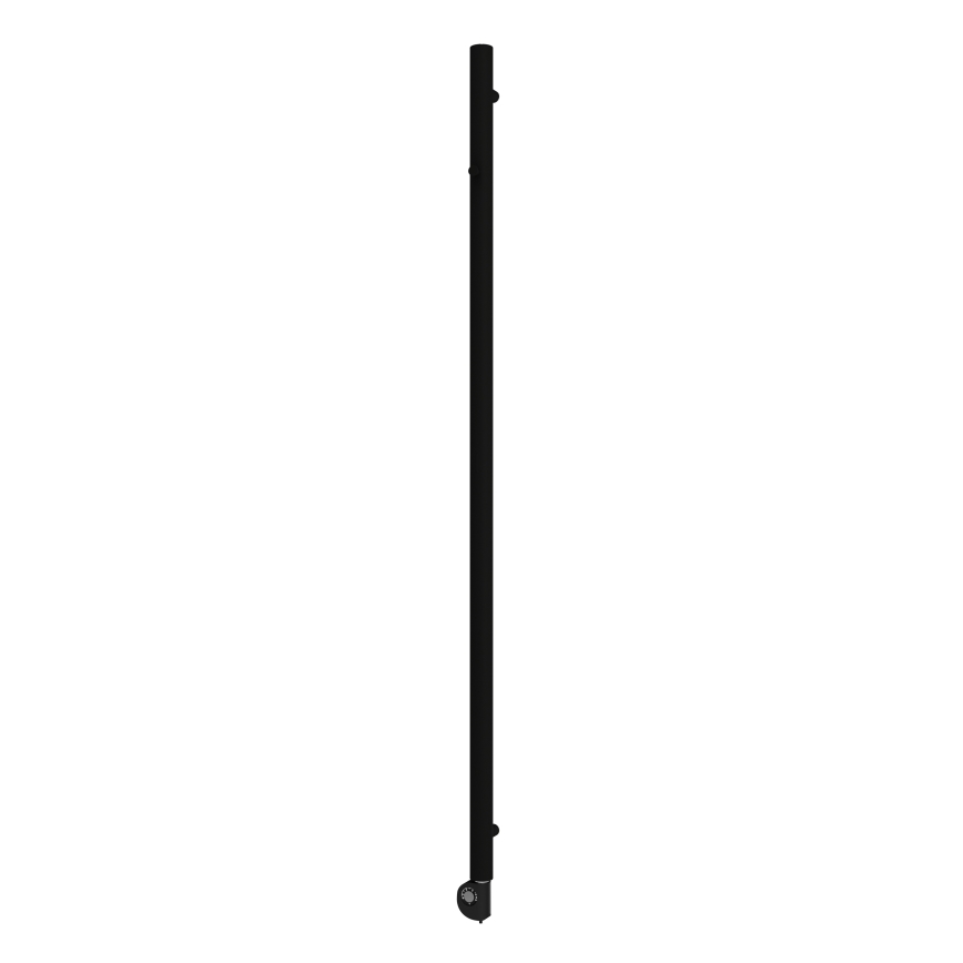 Vertaduro - Handdukstork med termostat ERDA 400W 180x5 cm svart