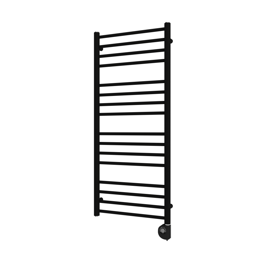 Vertaduro - Handdukstork med termostat SIMONE 400W 114x50 cm svart