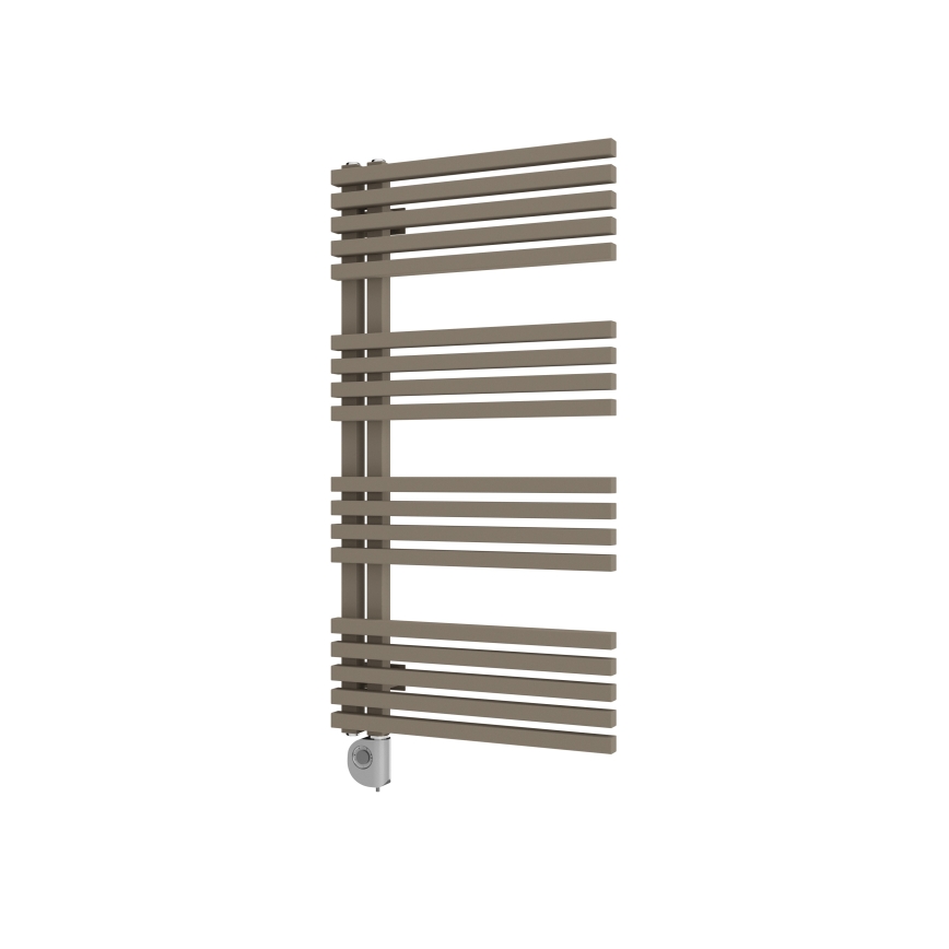 Vertaduro - Handdukstork MICHELLE med termostat, 600 W, 97 x 50 cm, taupe