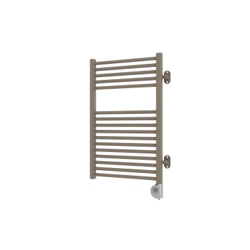 Vertaduro - Vridbar badrumsradiator med termostat MEG 400W 78x50 cm taupe